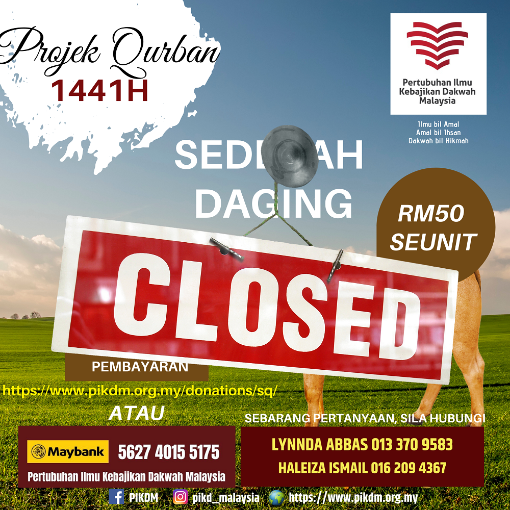 Projek sedekah korban 1441h