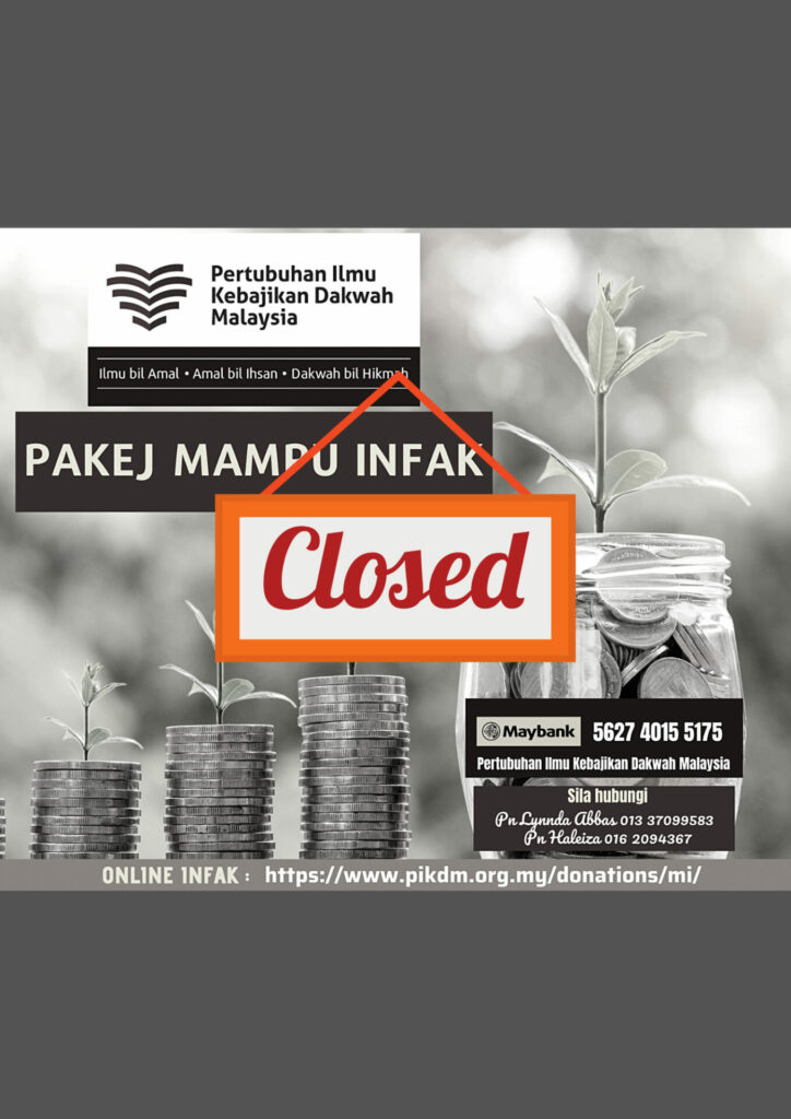 Pakej Mampu Infak Closed