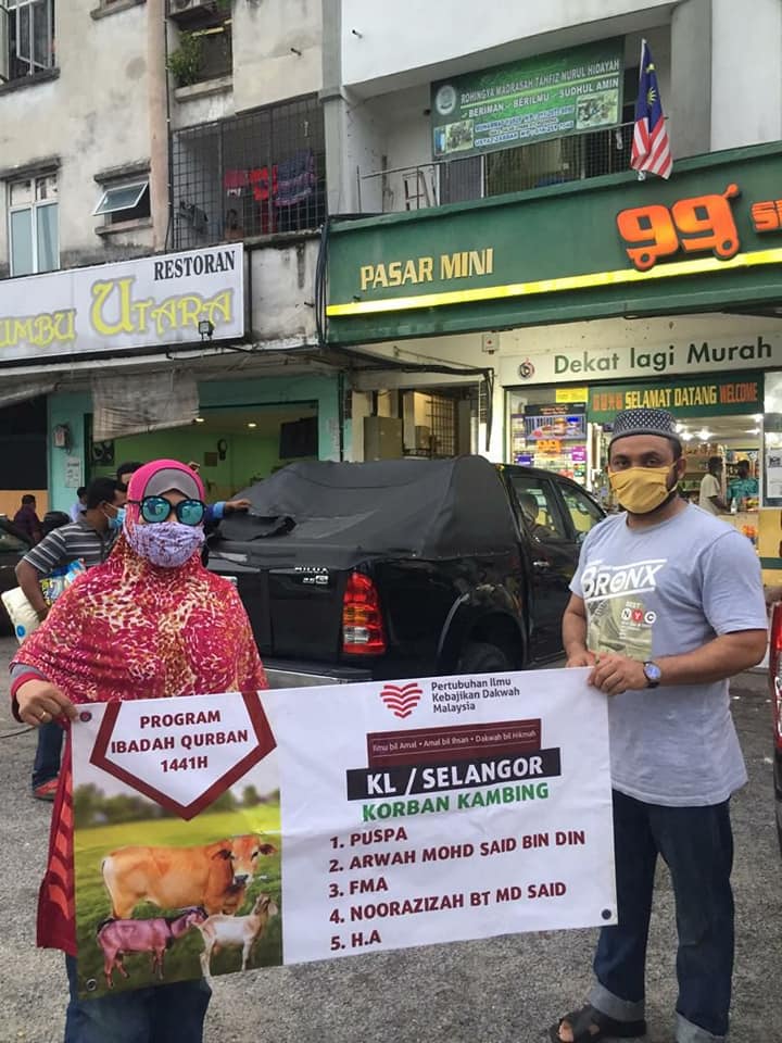 Agihan Daging Korban PIKDM 1441H pada Asnaf KL dan Selangor