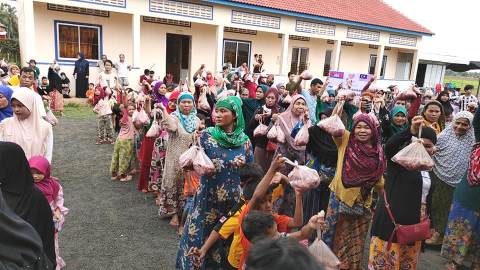 Program Ibadah Korban PIKDM 1441H di Sekolah Wedo, Kg Phum Thmey, Cambodia