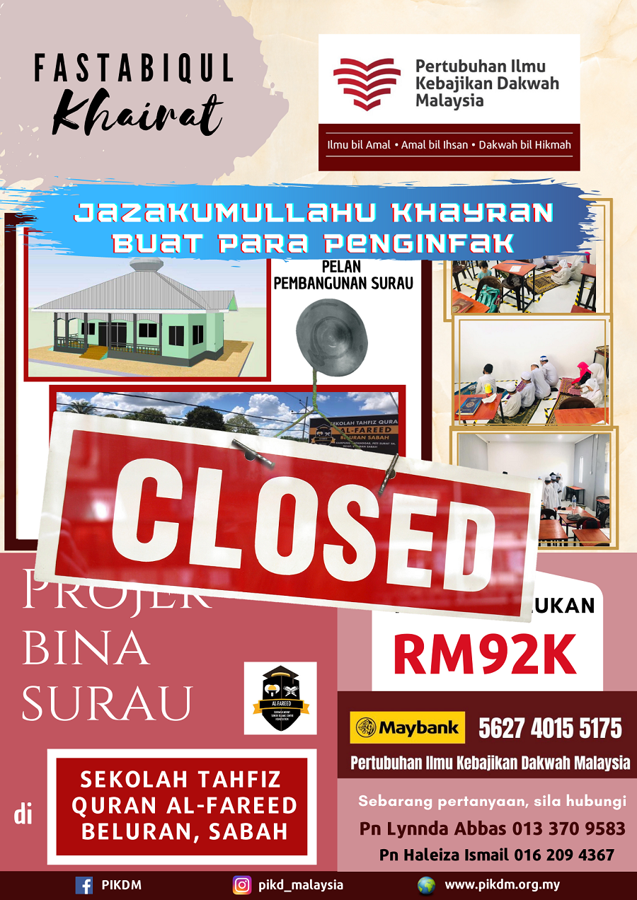 Pikdm Projek Bina Surau Alfareed