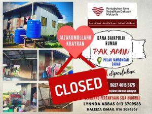 Read more about the article Bumbung Rumah Pak Amin Membiru di Pulau Jambongan, Sabah