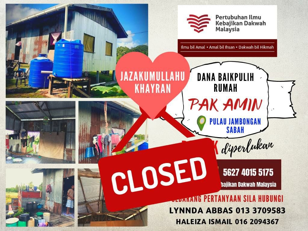 You are currently viewing Bumbung Rumah Pak Amin Membiru di Pulau Jambongan, Sabah