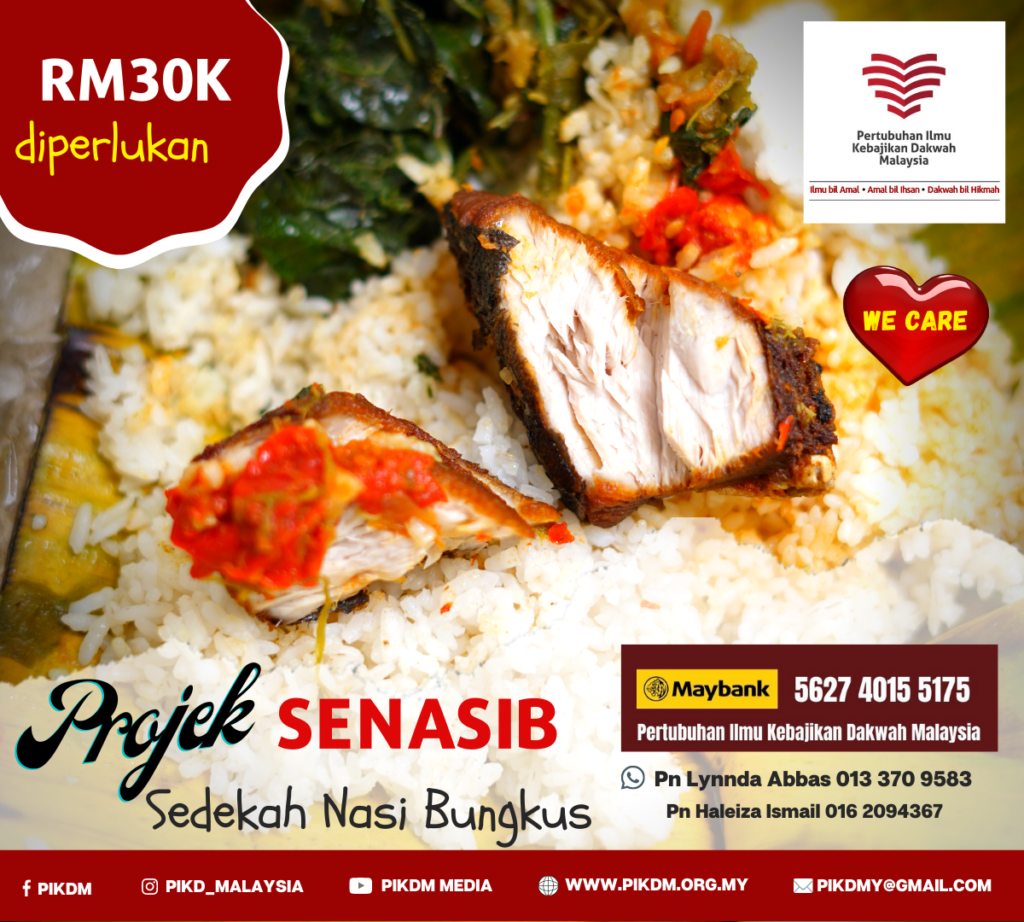 Pelancaran Program SENASIB (Sedekah Nasi Bungkus)