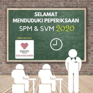 Read more about the article Selamat Menduduki Peperiksaan SPM & SVM 2020