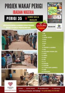 Read more about the article Projek Wakaf Perigi Dan Generator di Ibadan Nigeria (Siri 1 2021)