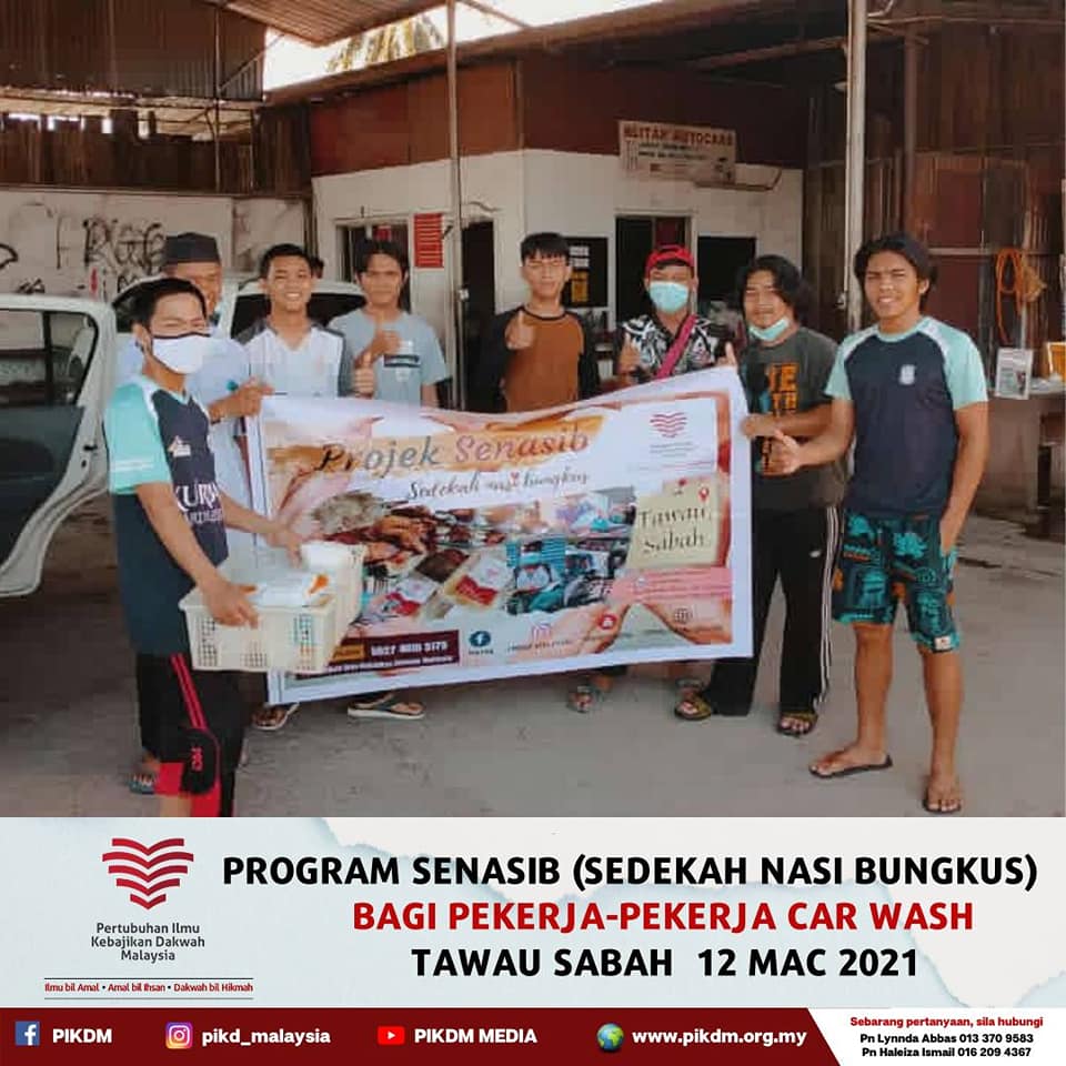 Program SENASIB di Tawau Sabah 12 Mac 2021