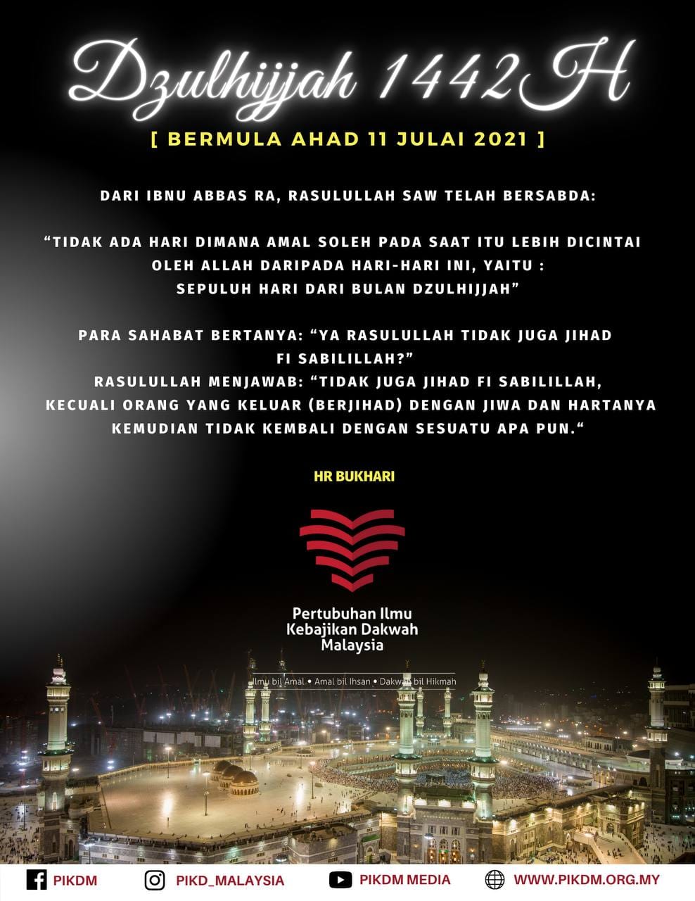 6 (ENAM)AMALAN IBADAH DI AWAL BULAN DZULHIJJAH