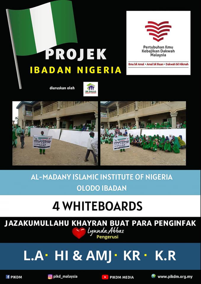 Projek Whiteboard & Generator di Ibadan Nigeria