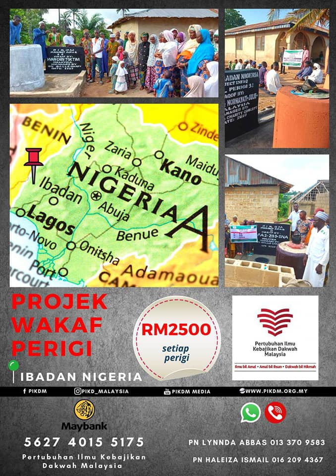 Read more about the article Projek Wakaf Perigi di Ibadan, Nigeria