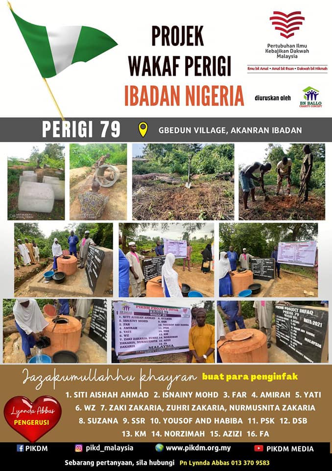 PIKDM Projek Wakaf Perigi Ibadan Nigeria