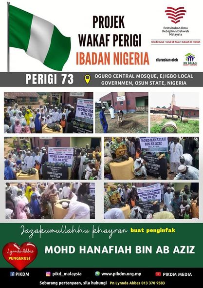 PIKDM Projek Wakaf Perigi Nigeria