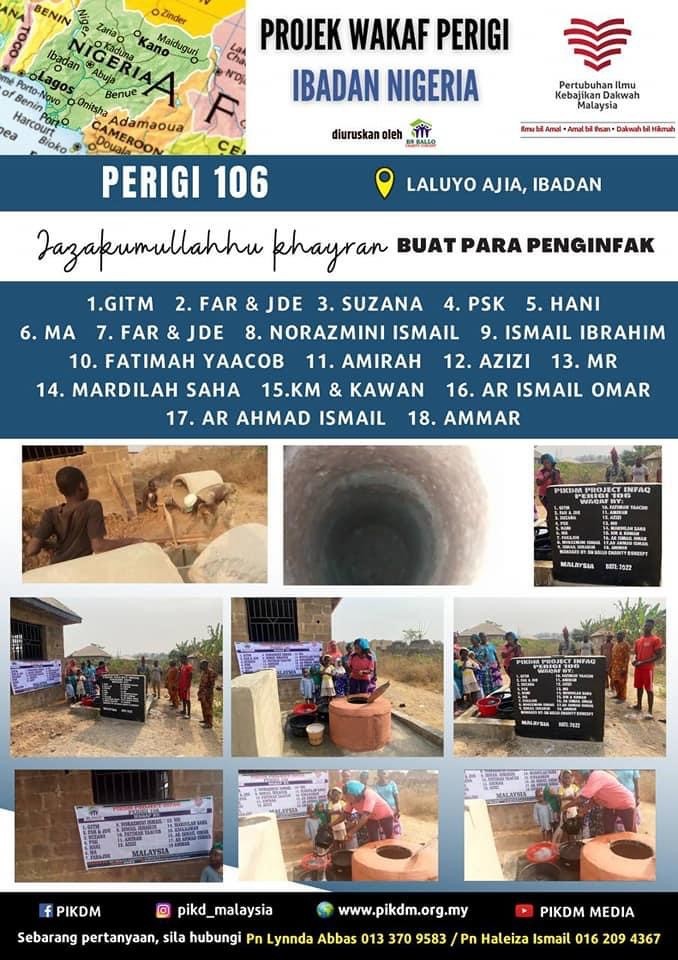 PIKDM Projek Wakaf Perigi Nigeria 2022