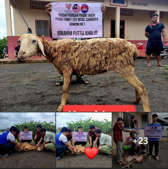 Phum Thmey Sek Wedo, Cambodia – Ibadah Korban PIKDM 2022 (1443H)