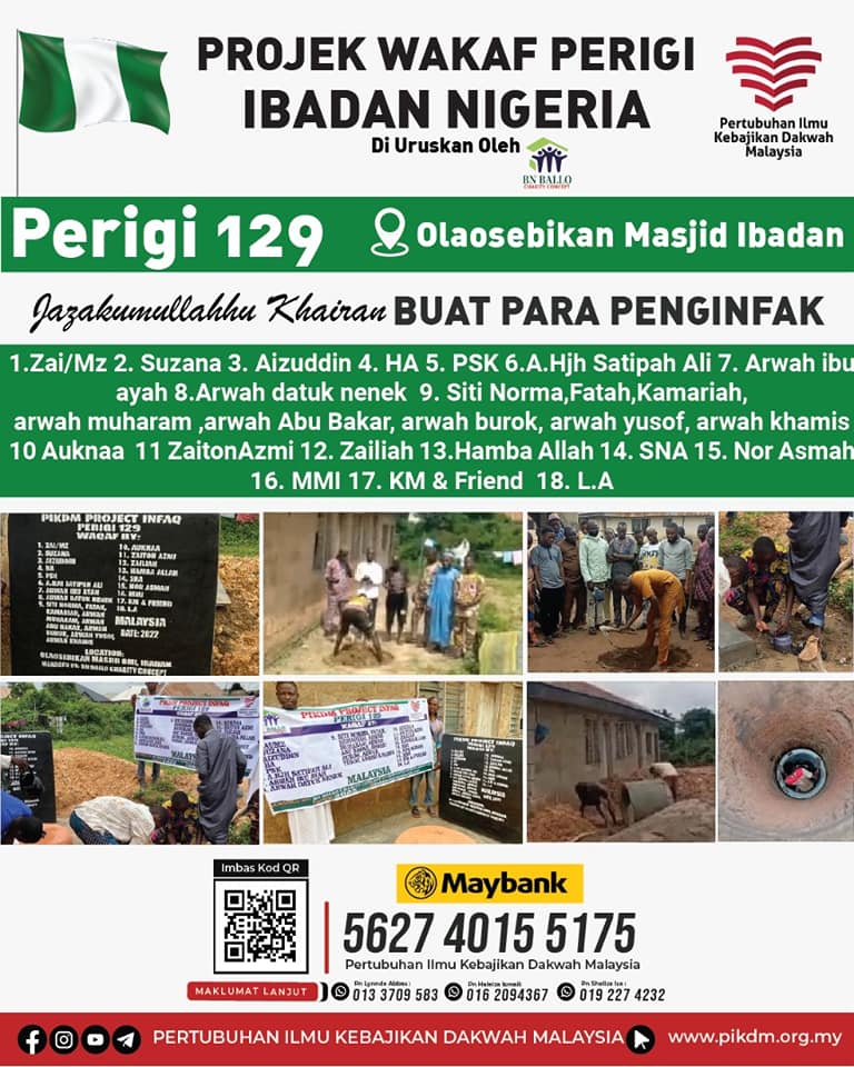 Projek Wakaf Perigi Ibadan Nigeria