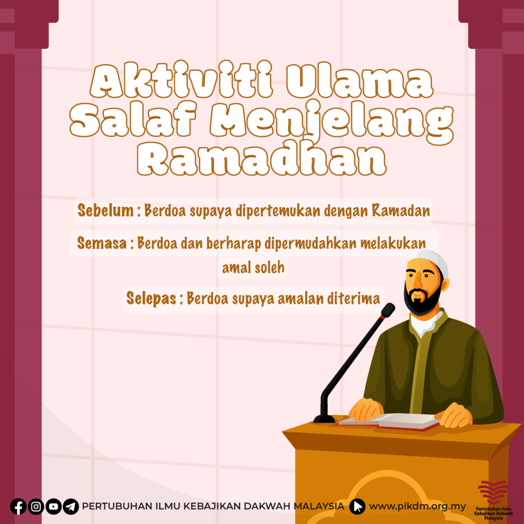 Aktiviti Ulama Salaf Menjelang Ramadhan