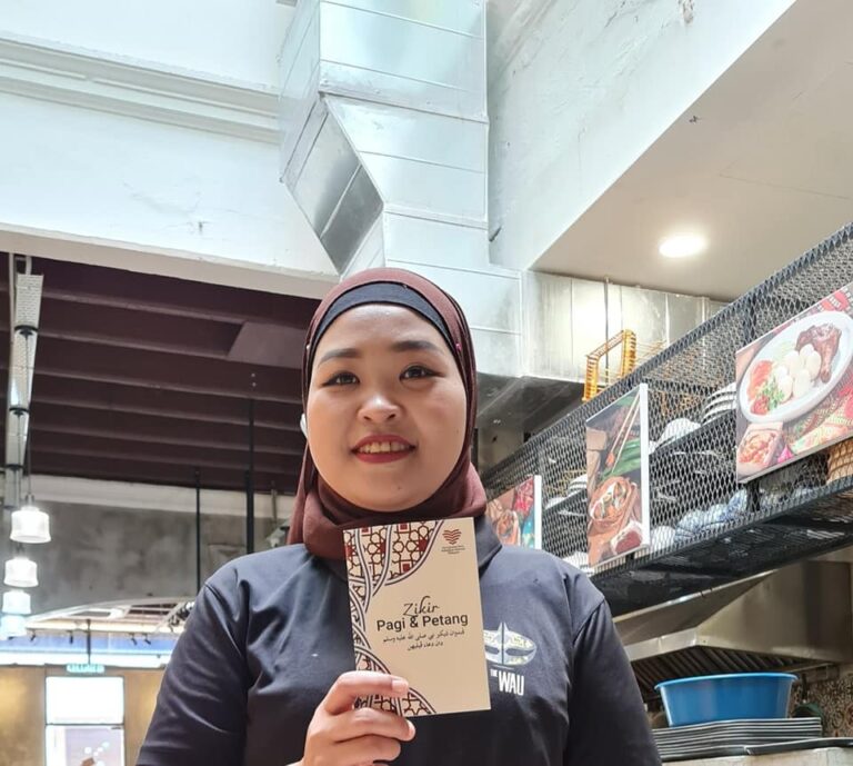 Aktiviti edaran zikir pagi petang PIKDM semalam di Melaka - 2