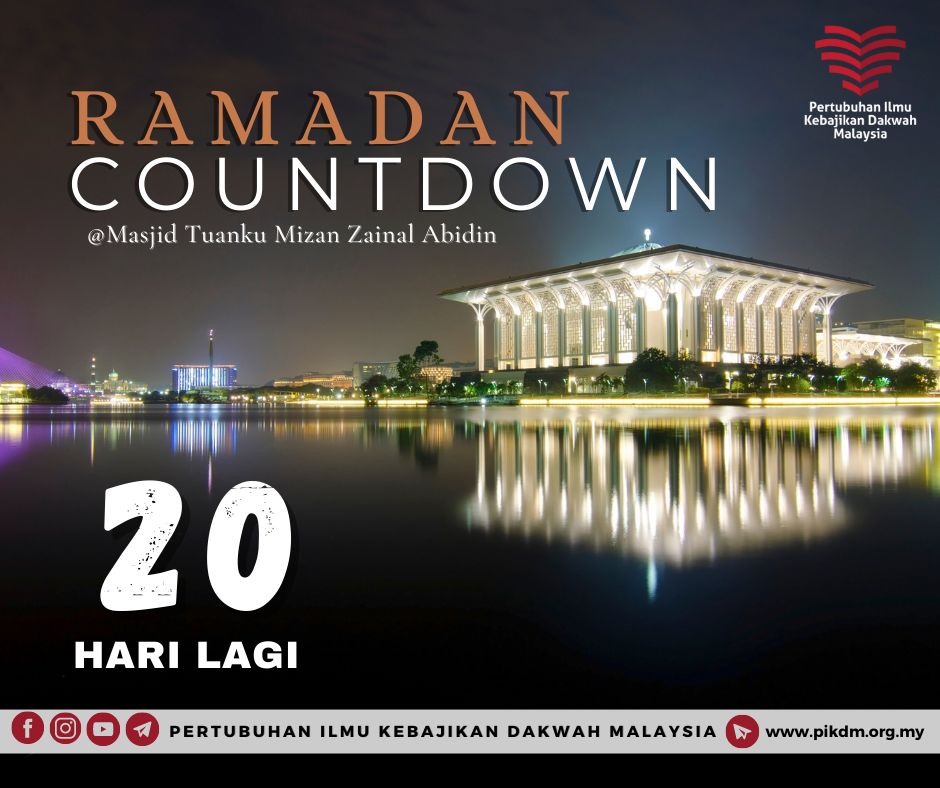 20 Hari Lagi Akan Datangnya Ramadan