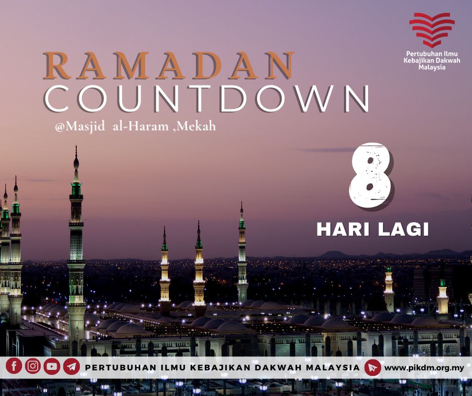 8 Hari Lagi Akan Datangnya Ramadan