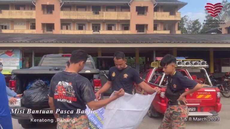Misi Bantuan Pasca Banjir Keratong, Pahang