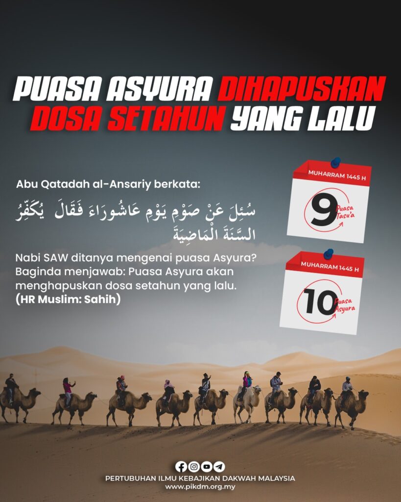 Puasa Asyura Dihapuskan Dosa Setahun Yang Lalu