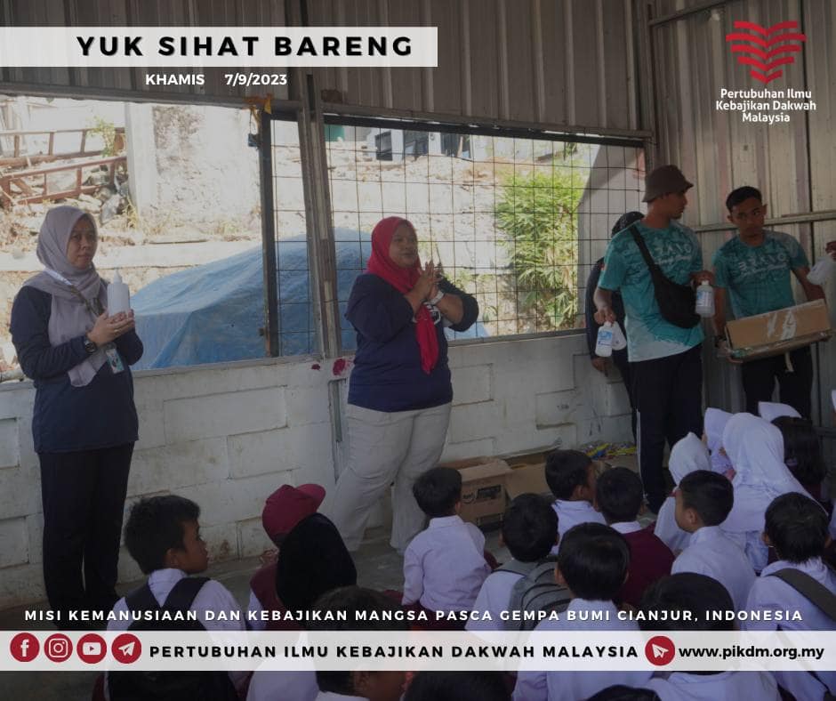 Aktiviti Pada 7 September 2023 Peserta Seramai 94 Orang Pelajar Tahun 1,2 dan 3 Dari Sekolah Dasar Cianjur