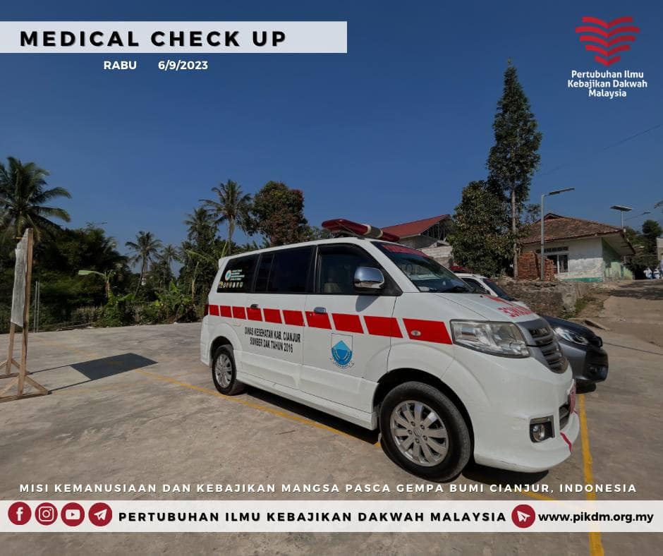 Medical Check Up – 6 September 2023 – Program Pemeriksaan Kesihatan Percuma Ini Disusun Khusus Untuk Masyarakat Awam Dan Telah Dijalankan Secara Terbuka Di Perkarangan Pesantren Al Kautsar