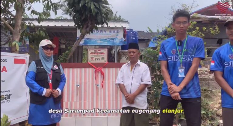 Perasmian 2 projek wakaf set lengkap 'Water for Ibadah'
