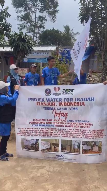 Perasmian Projek Wakaf Cianjur 2023