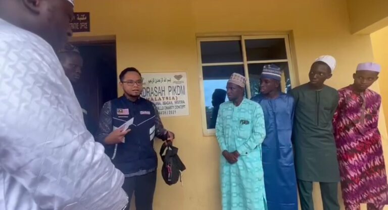 Madrasah PIKDM Nigeria dikunjungi wakil NGO dari GPM