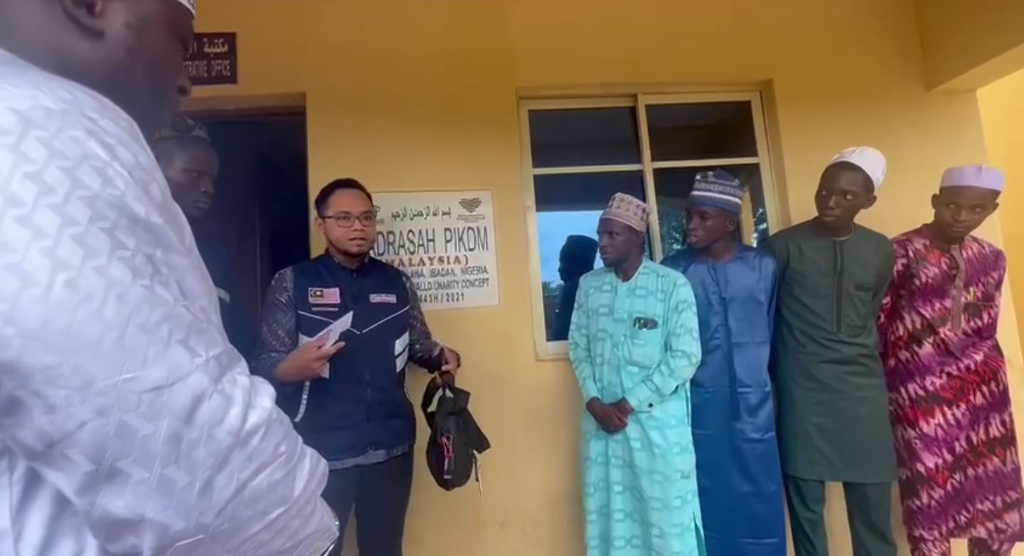 Madrasah PIKDM Nigeria dikunjungi wakil NGO dari GPM yang sudi mempromosikan Madrasah PIKDM