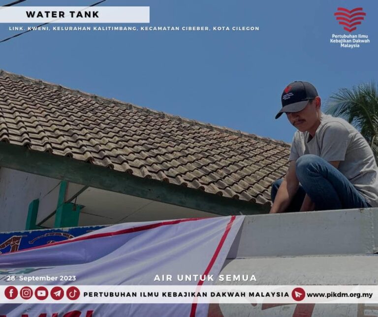 Sumbangan Air Bersih 1 Lori Tangki Watertank Untuk 100 Keluarga Di Chilegon Banten (17)