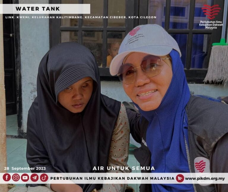 Sumbangan Air Bersih 1 Lori Tangki Watertank Untuk 100 Keluarga Di Chilegon Banten (28)