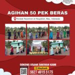 Sebanyak 50 Kampit Beras Telah Disumbangkan Kepada 1 Pondok Pesanteran Ar Rasyidiah, Riau, Indonesia