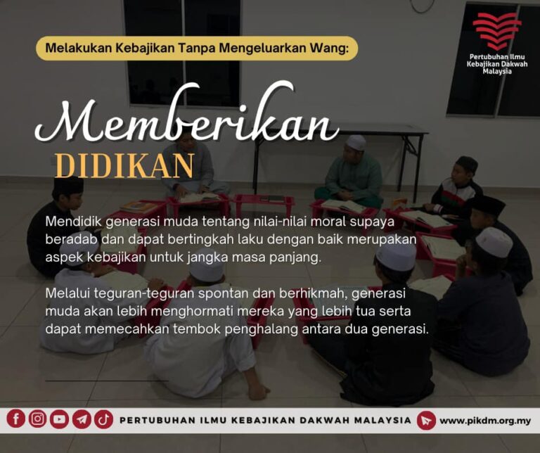 Memberikan Didikan