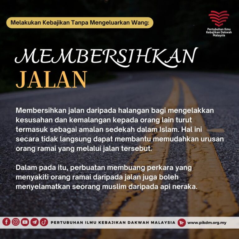 Membersihkan Jalan