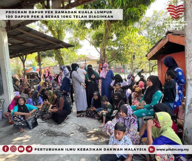 Ramadan 6 Agihan Dapur Pek Komuniti Rahingya Ampang Selangor (12)