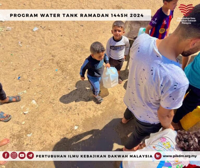 Bantuan Dapur Gaza & Air Bersih Di Kem Rafah (1)
