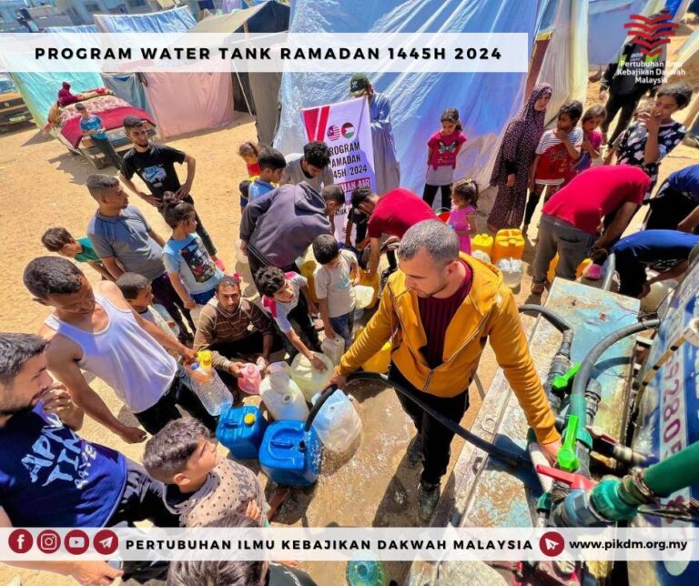 Bantuan Dapur Gaza & Air Bersih Di Kem Rafah (12)