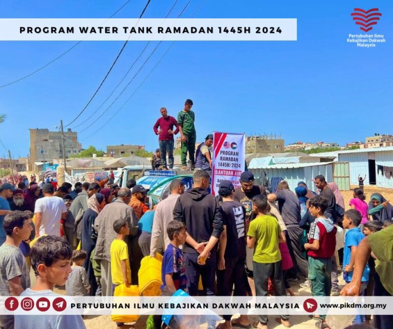 Bantuan Dapur Gaza & Air Bersih Di Kem Rafah (13)