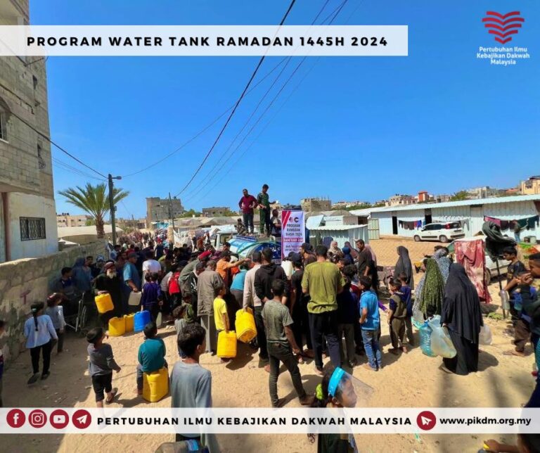 Bantuan Dapur Gaza & Air Bersih Di Kem Rafah (14)