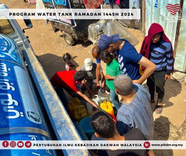 Bantuan Dapur Gaza & Air Bersih Di Kem Rafah (21)