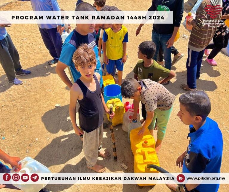 Bantuan Dapur Gaza & Air Bersih Di Kem Rafah (3)