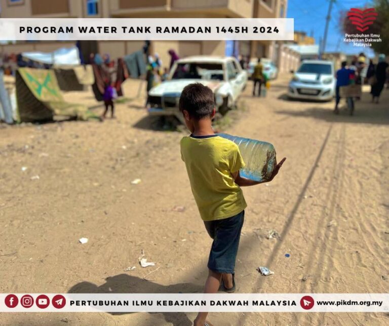 Bantuan Dapur Gaza & Air Bersih Di Kem Rafah (4)