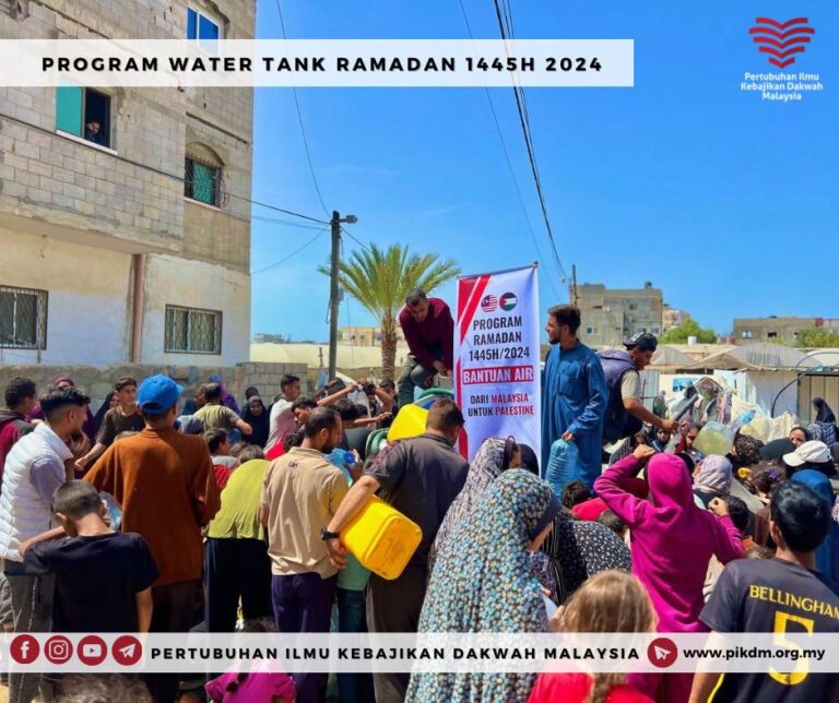 Bantuan Dapur Gaza & Air Bersih Di Kem Rafah (5)