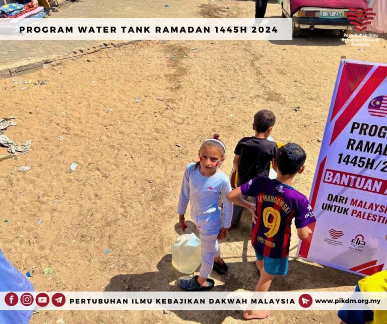 Bantuan Dapur Gaza & Air Bersih Di Kem Rafah (6)