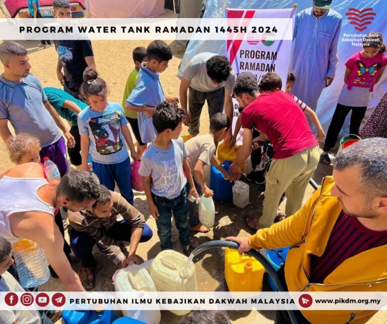 Bantuan Dapur Gaza & Air Bersih Di Kem Rafah (7)
