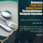 Berpuasa Enam Hari Dalam Syawal Kesinambungan Daripada Ramadan