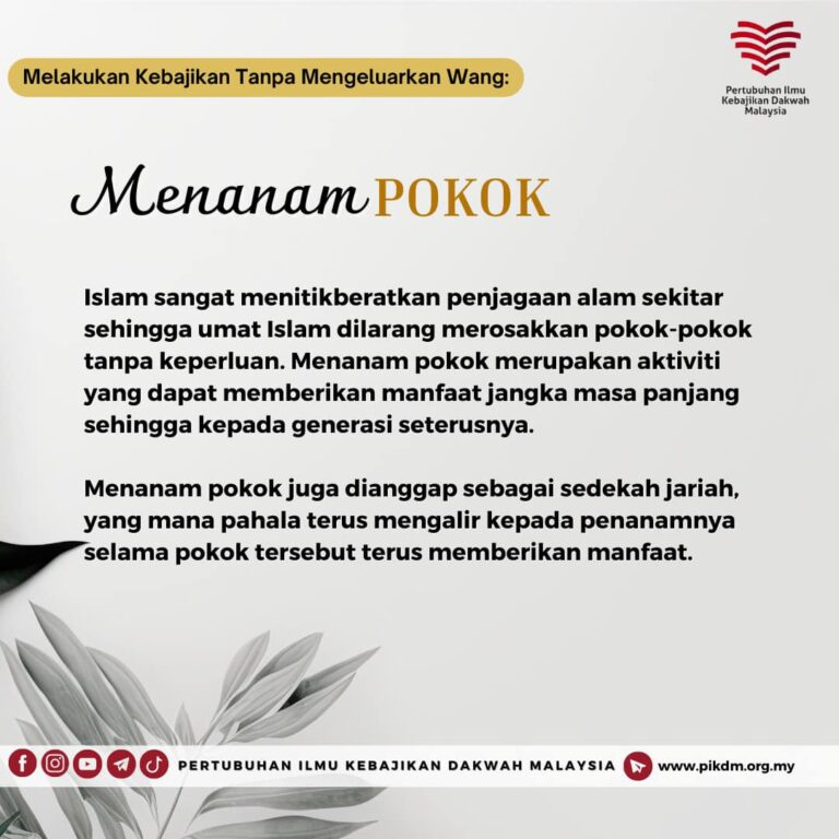 Menanam Pokok