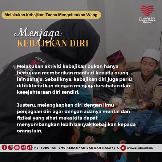 Menjaga Kebajikan Diri